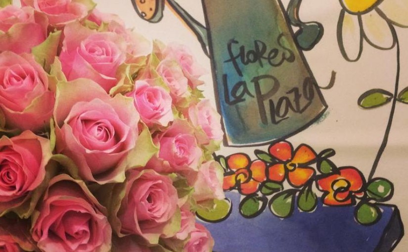 Botquet de rosas. Alejandra, una novia guapísima