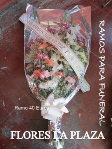 Ramo flor variada 40€